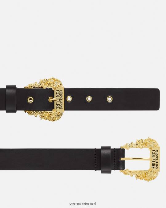 נשים Versace שָׁחוֹר חגורת קוטור1 אביזרים N8T22325