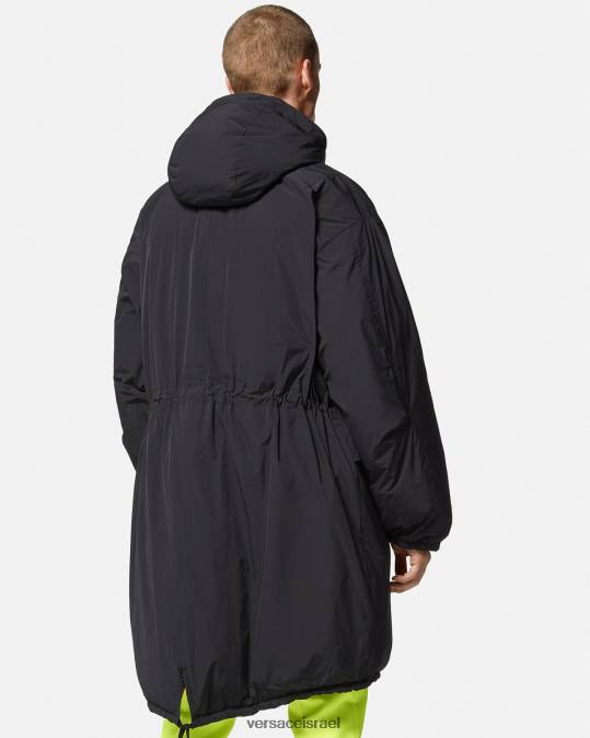 גברים Versace כחול וזהב פארק פאפר בארוקו 660 הפיך הַלבָּשָׁה N8T21239