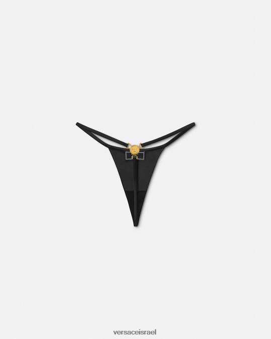 נשים Versace שָׁחוֹר חוטיני מדוזה 95' תחתונים ובגדי חוף N8T21033