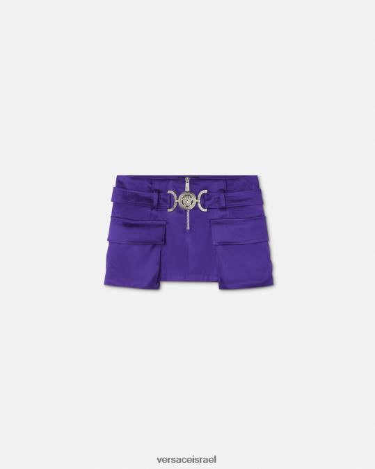 נשים Versace סָגוֹל חצאית מיני מדוזה 95' הַלבָּשָׁה N8T2187