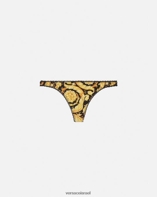 נשים Versace הדפס חוטיני בארוקו תחתונים ובגדי חוף N8T21035