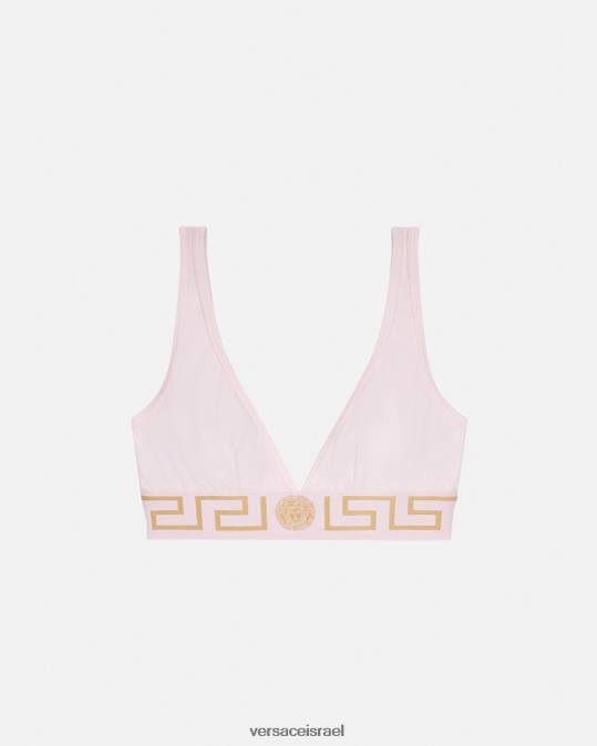 נשים Versace ורוד בהיר ברלט גבול גרקה תחתונים ובגדי חוף N8T21047