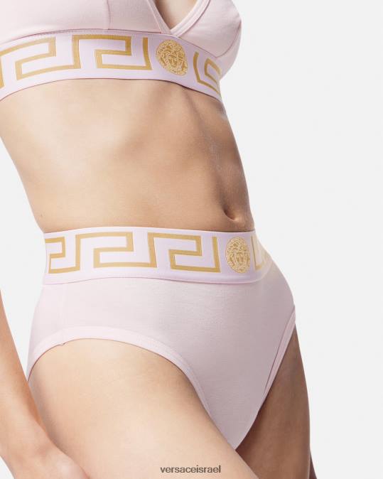 נשים Versace ורוד בהיר תחתוני רגליים גבוהים של גרקה תחתונים ובגדי חוף N8T21057