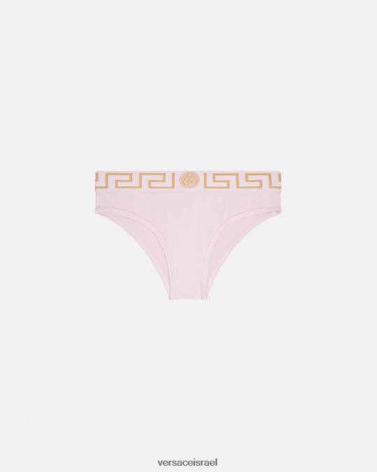 נשים Versace ורוד בהיר תחתוני גבול גרקה תחתונים ובגדי חוף N8T21059
