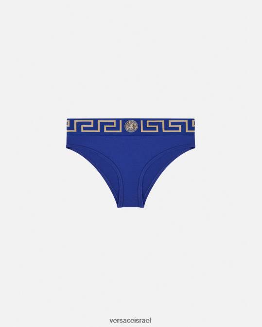 נשים Versace כְּחוֹל תחתוני גבול גרקה תחתונים ובגדי חוף N8T21061