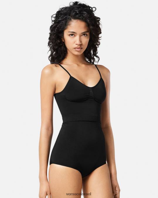 נשים Versace שָׁחוֹר ברלט מדוזה ללבוש צורה תחתונים ובגדי חוף N8T21062
