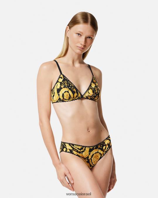 נשים Versace הדפס תחתוני בארוק תחתונים ובגדי חוף N8T21072