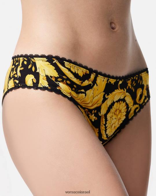 נשים Versace הדפס תחתוני בארוק תחתונים ובגדי חוף N8T21072