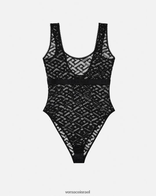 נשים Versace שָׁחוֹר גוף לה גרקה תחתונים ובגדי חוף N8T21075