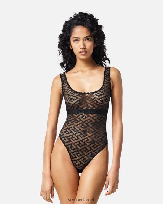 נשים Versace שָׁחוֹר גוף לה גרקה תחתונים ובגדי חוף N8T21075