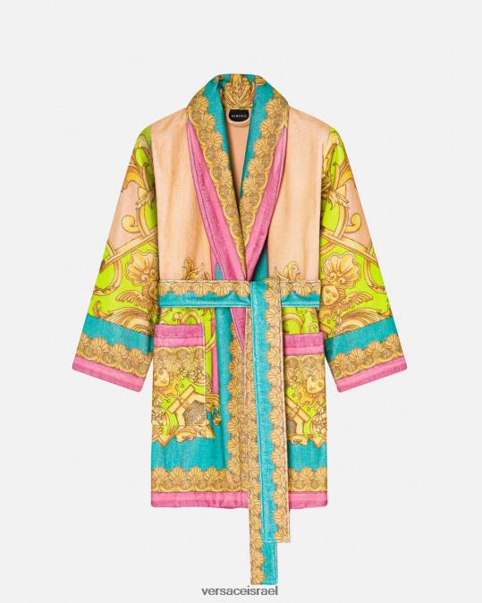 נשים Versace הדפס חלוק רחצה של אלת הבארוק תחתונים ובגדי חוף N8T21097