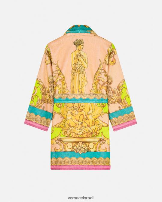 נשים Versace הדפס חלוק רחצה של אלת הבארוק תחתונים ובגדי חוף N8T21097
