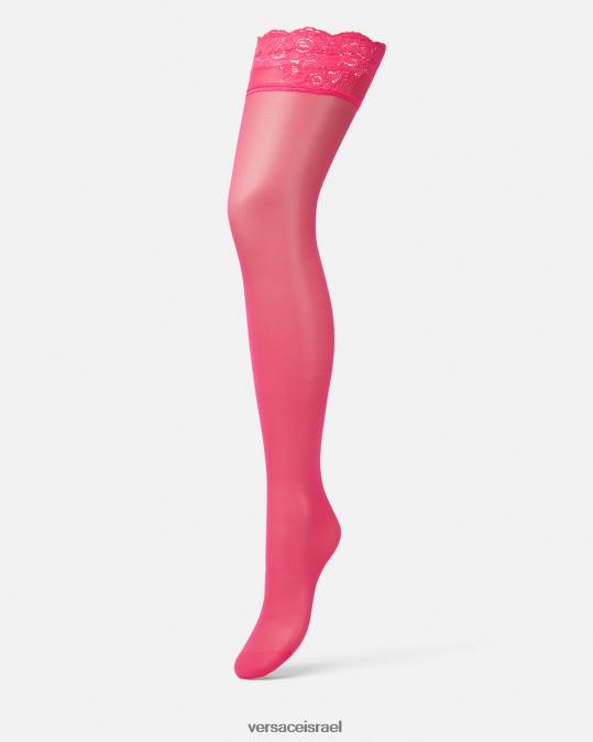 נשים Versace וָרוֹד גרבי תחרה תחתונים ובגדי חוף N8T21111