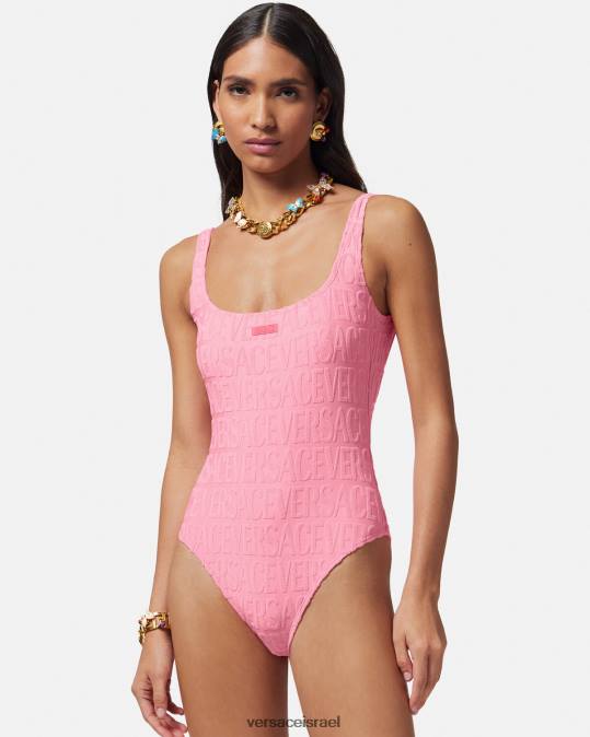 נשים Versace וָרוֹד בגד ים מגבת תחתונים ובגדי חוף N8T21122