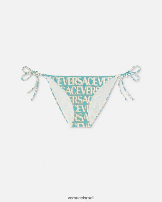 נשים Versace הדפס תחתוני ביקיני לכל עבר תחתונים ובגדי חוף N8T21128
