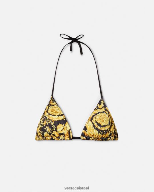 נשים Versace הדפס חולצת ביקיני ברוק תחתונים ובגדי חוף N8T21139