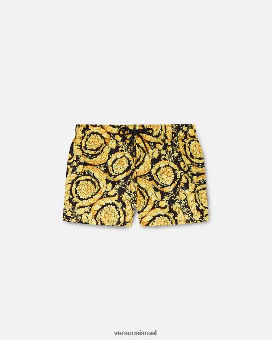 נשים Versace הדפס מכנסי ים קצרים בארוקו תחתונים ובגדי חוף N8T21140