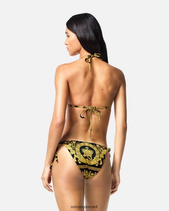 נשים Versace הדפס תחתוני ביקיני ברוק תחתונים ובגדי חוף N8T21141