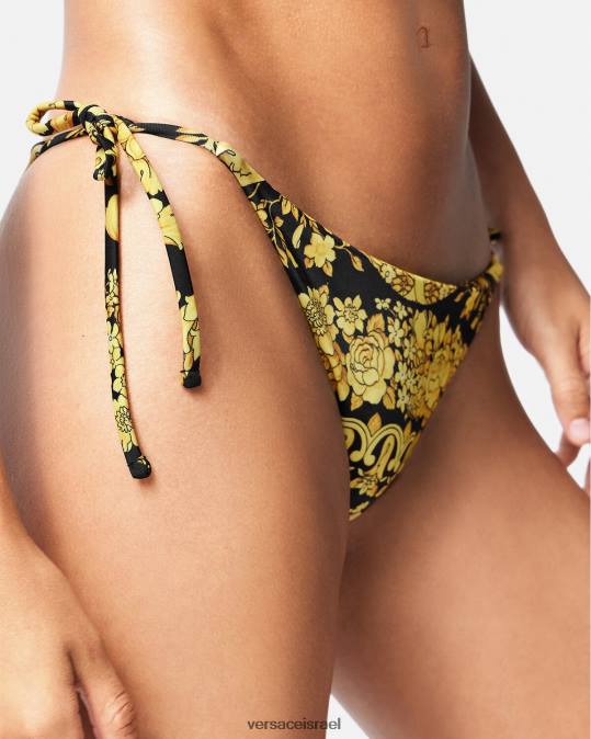 נשים Versace הדפס תחתוני ביקיני ברוק תחתונים ובגדי חוף N8T21141