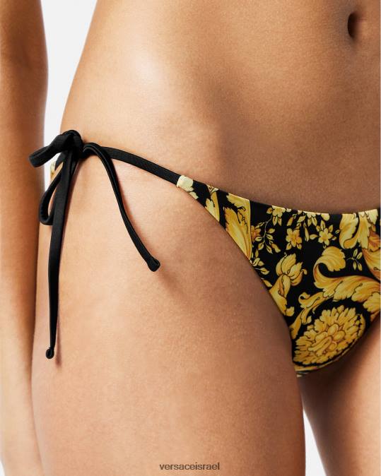 נשים Versace הדפס תחתוני ביקיני ברוק תחתונים ובגדי חוף N8T21142