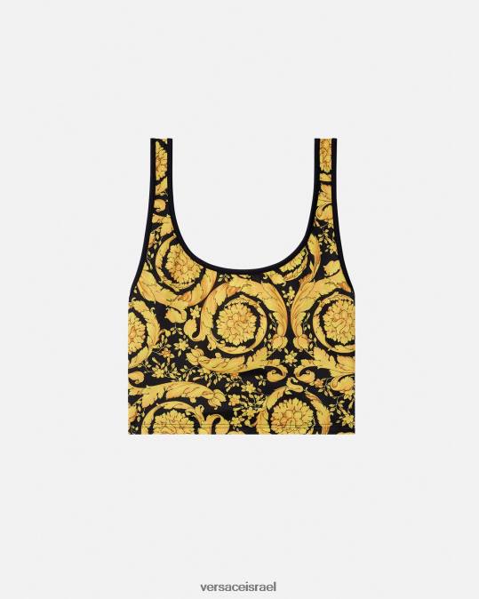 נשים Versace הדפס טופ טנקיני ברוק תחתונים ובגדי חוף N8T21172