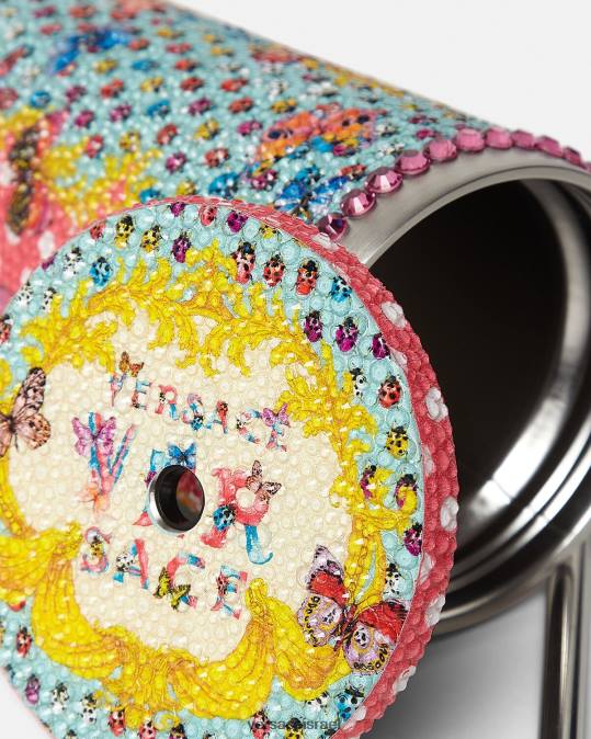 נשים Versace הדפס גביע נסיעות פרפרי קריסטל תחתונים ובגדי חוף N8T21194