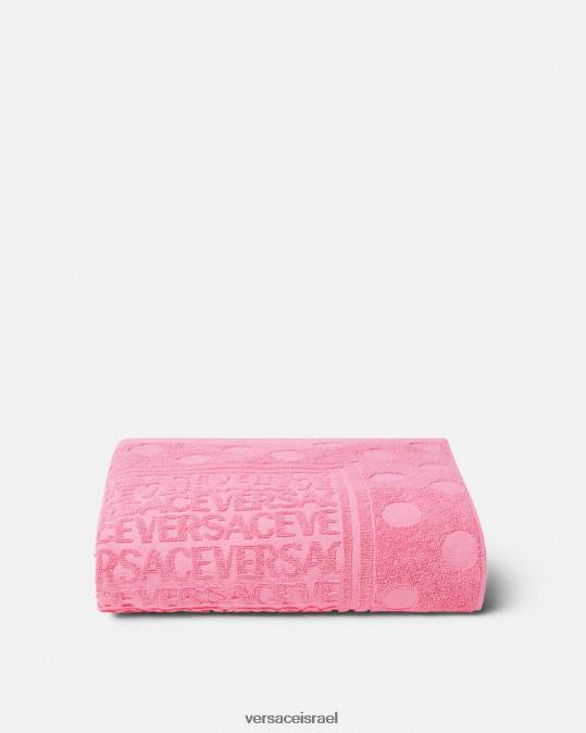 נשים Versace וָרוֹד מגבת רחצה מנוקדת תחתונים ובגדי חוף N8T21196