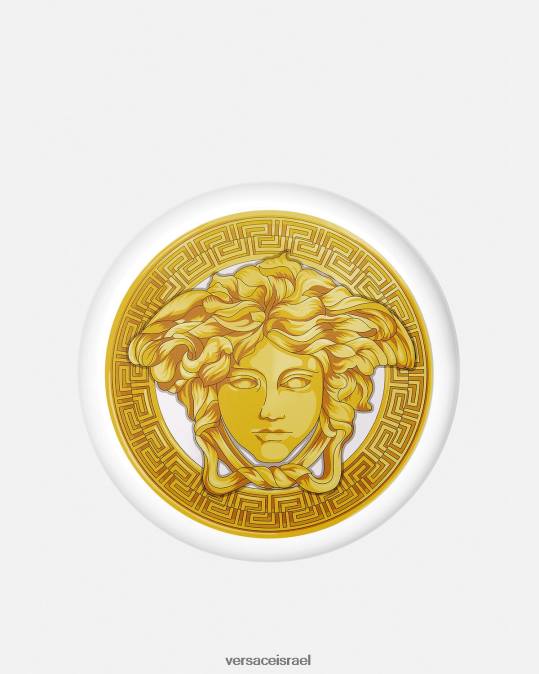 נשים Versace לבן מדוזה פריזבי תחתונים ובגדי חוף N8T21211