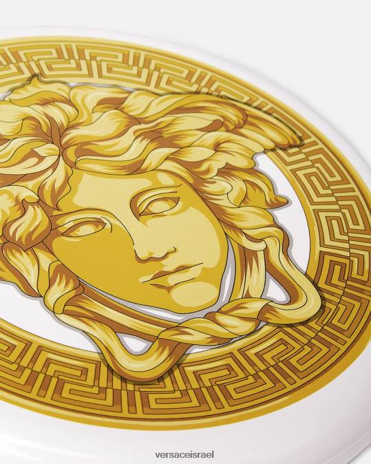 נשים Versace לבן מדוזה פריזבי תחתונים ובגדי חוף N8T21211