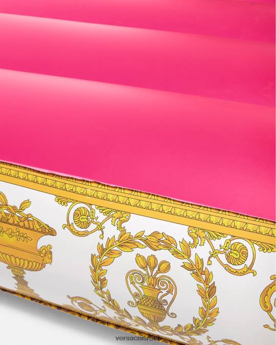 נשים Versace ורוד פוקסיה מזרן צף כרתים דה פלור תחתונים ובגדי חוף N8T21212