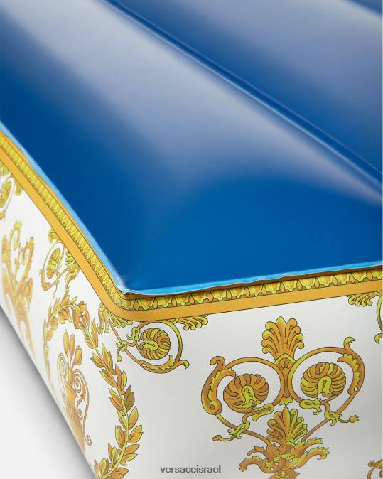 נשים Versace כחול בהיר מזרן צף כרתים דה פלור תחתונים ובגדי חוף N8T21213