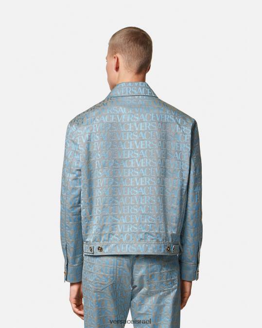 גברים Versace הדפס ז'קט אול אובר הַלבָּשָׁה N8T21219