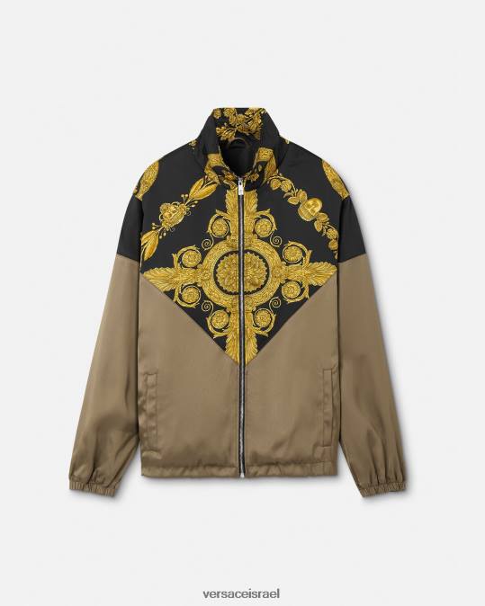גברים Versace הדפס ז'קט בלוסון בארוק מאשרה הַלבָּשָׁה N8T21236