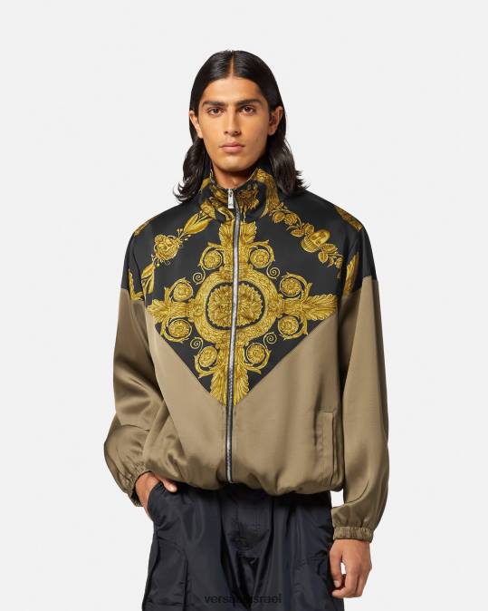 גברים Versace הדפס ז'קט בלוסון בארוק מאשרה הַלבָּשָׁה N8T21236