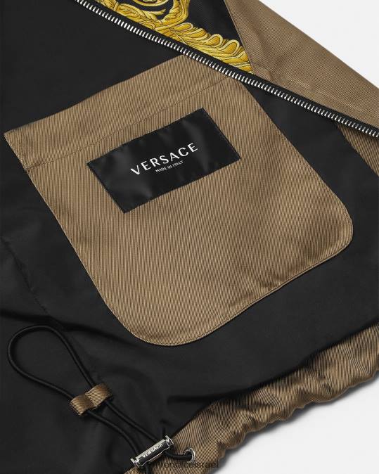 גברים Versace הדפס ז'קט בלוסון בארוק מאשרה הַלבָּשָׁה N8T21236