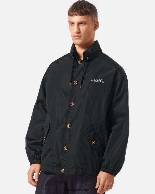 גברים Versace שָׁחוֹר ז'קט מדוזה הַלבָּשָׁה N8T21249