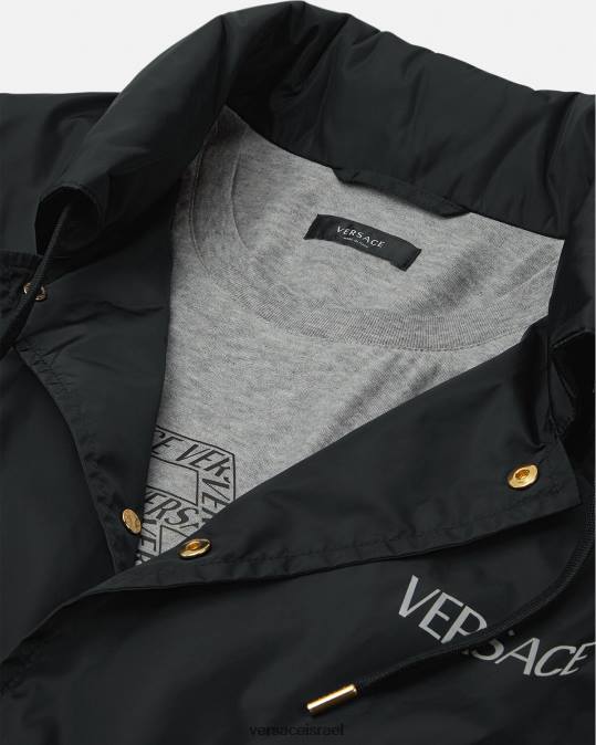 גברים Versace שָׁחוֹר ז'קט מדוזה הַלבָּשָׁה N8T21249