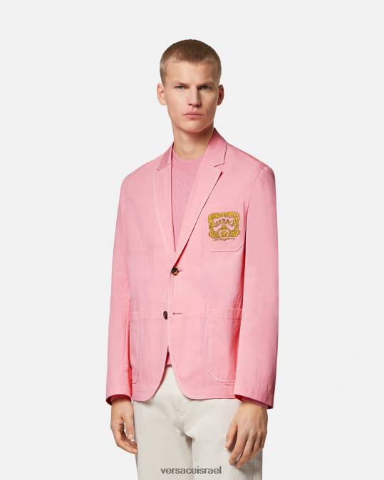 גברים Versace וָרוֹד בלייזר בארוק צדפים הַלבָּשָׁה N8T21268