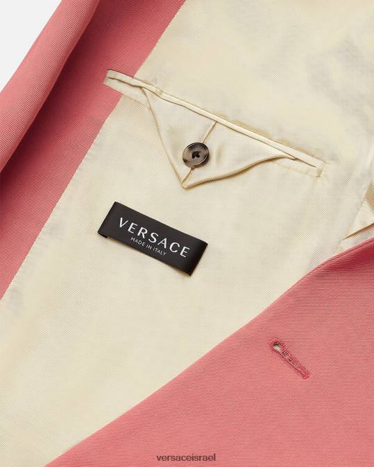 גברים Versace וָרוֹד בלייזר חד חזה הַלבָּשָׁה N8T21272