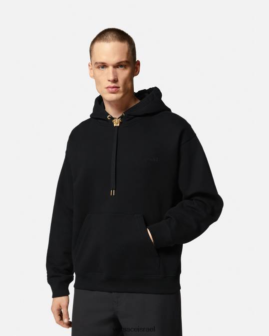 גברים Versace שָׁחוֹר קפוצ'ון מדוזה הַלבָּשָׁה N8T21414