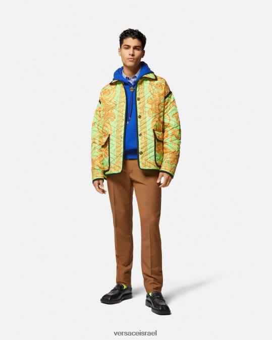 גברים Versace כְּחוֹל קפוצ'ון מדוזה הַלבָּשָׁה N8T21419