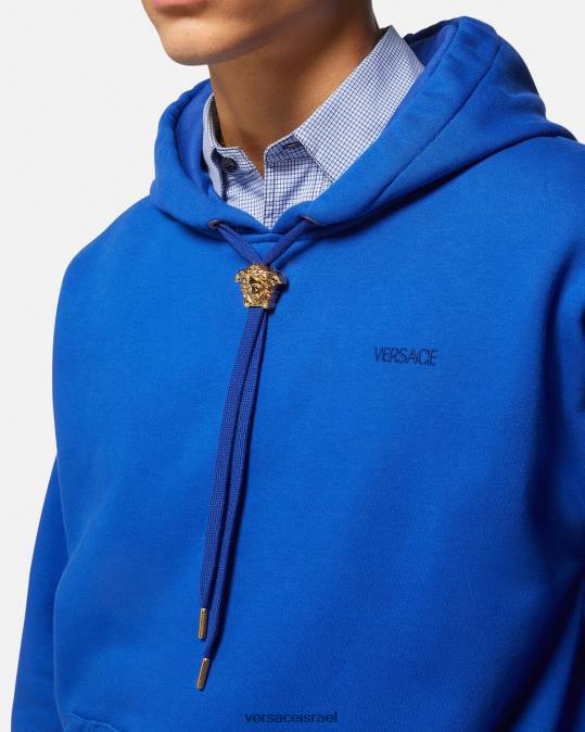 גברים Versace כְּחוֹל קפוצ'ון מדוזה הַלבָּשָׁה N8T21419