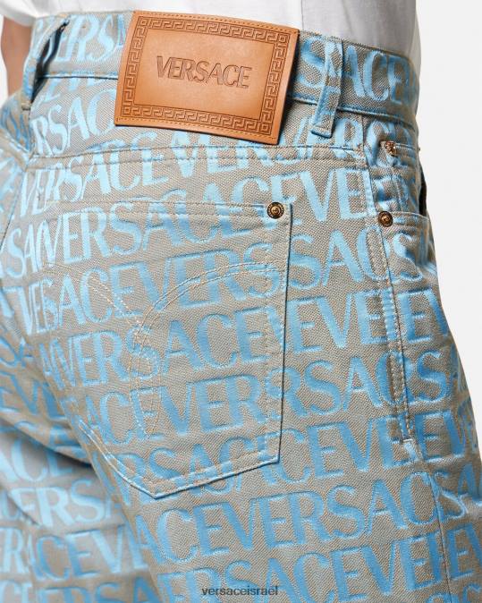 גברים Versace הדפס מכנסי ג'ינס הַלבָּשָׁה N8T21436