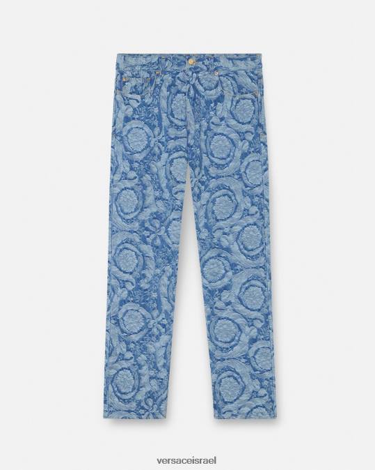 גברים Versace תכנית ג'ינס צללית בארוקו הַלבָּשָׁה N8T21448