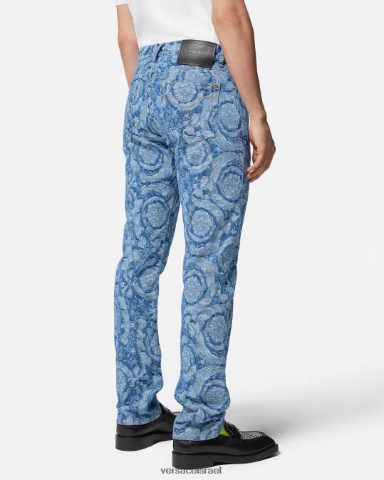 גברים Versace תכנית ג'ינס צללית בארוקו הַלבָּשָׁה N8T21448