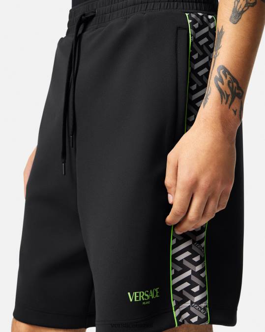 גברים Versace הדפס מכנסי כושר בניילון לה גרקה הַלבָּשָׁה N8T21459