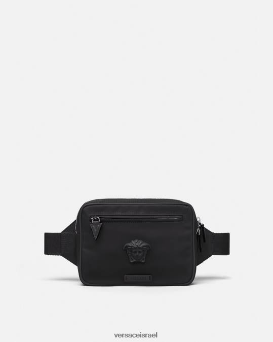 גברים Versace שָׁחוֹר תיק חגורה לה מדוזה תיקים N8T21492