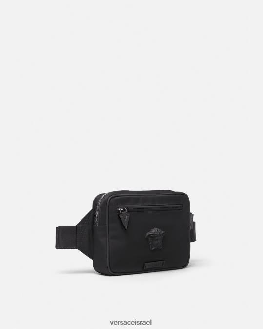 גברים Versace שָׁחוֹר תיק חגורה לה מדוזה תיקים N8T21492