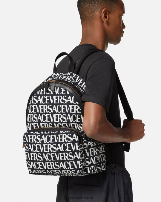 גברים Versace הדפס תיק גב בכל רחבי תיקים N8T21493