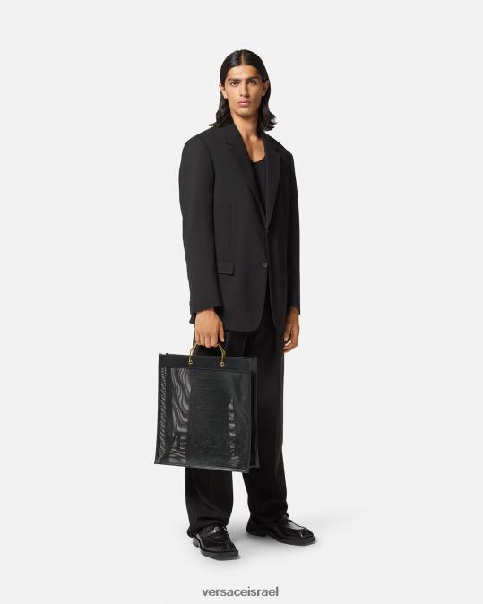 גברים Versace שָׁחוֹר תיק לקונים תיקים N8T21507
